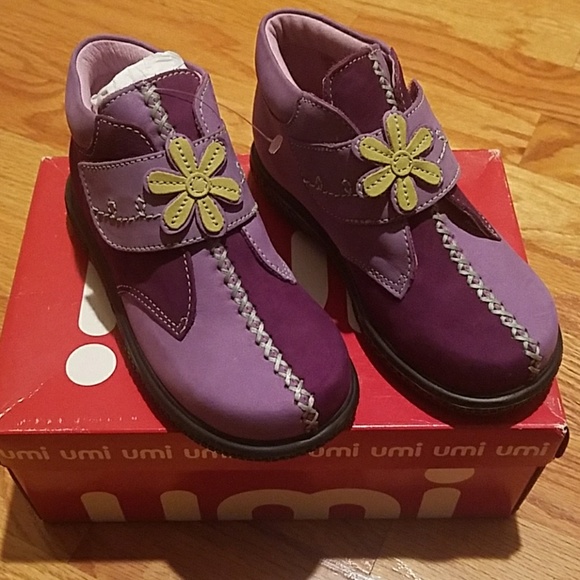 Umi Other - UMI Purple Suede Ankle Boots New